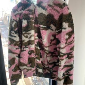 Cozy Camo print hoodie!